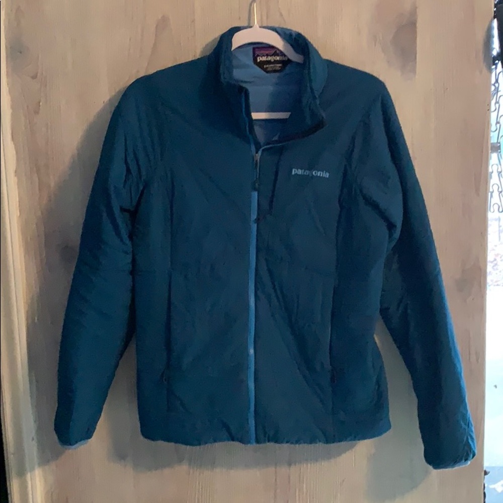 Patagonia nano puff blue jacket